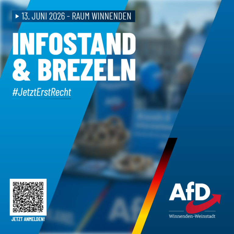 AfD Winnenden-Weinstadt Infostand