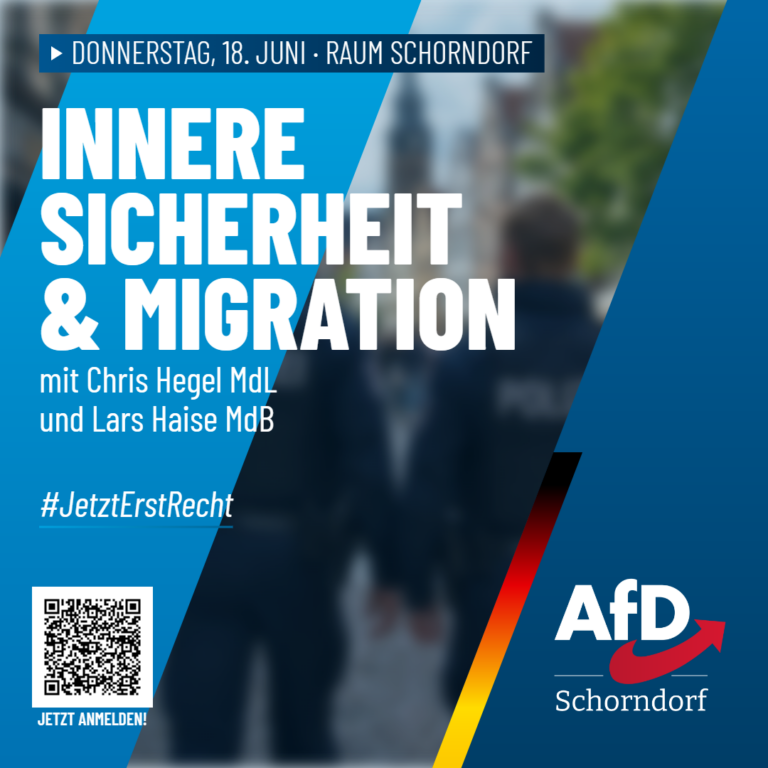 Alternative Runde Innere Sicherheit & Migration
